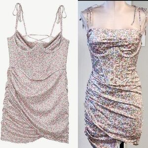 For Love & Lemons Multicolor Backless Dress